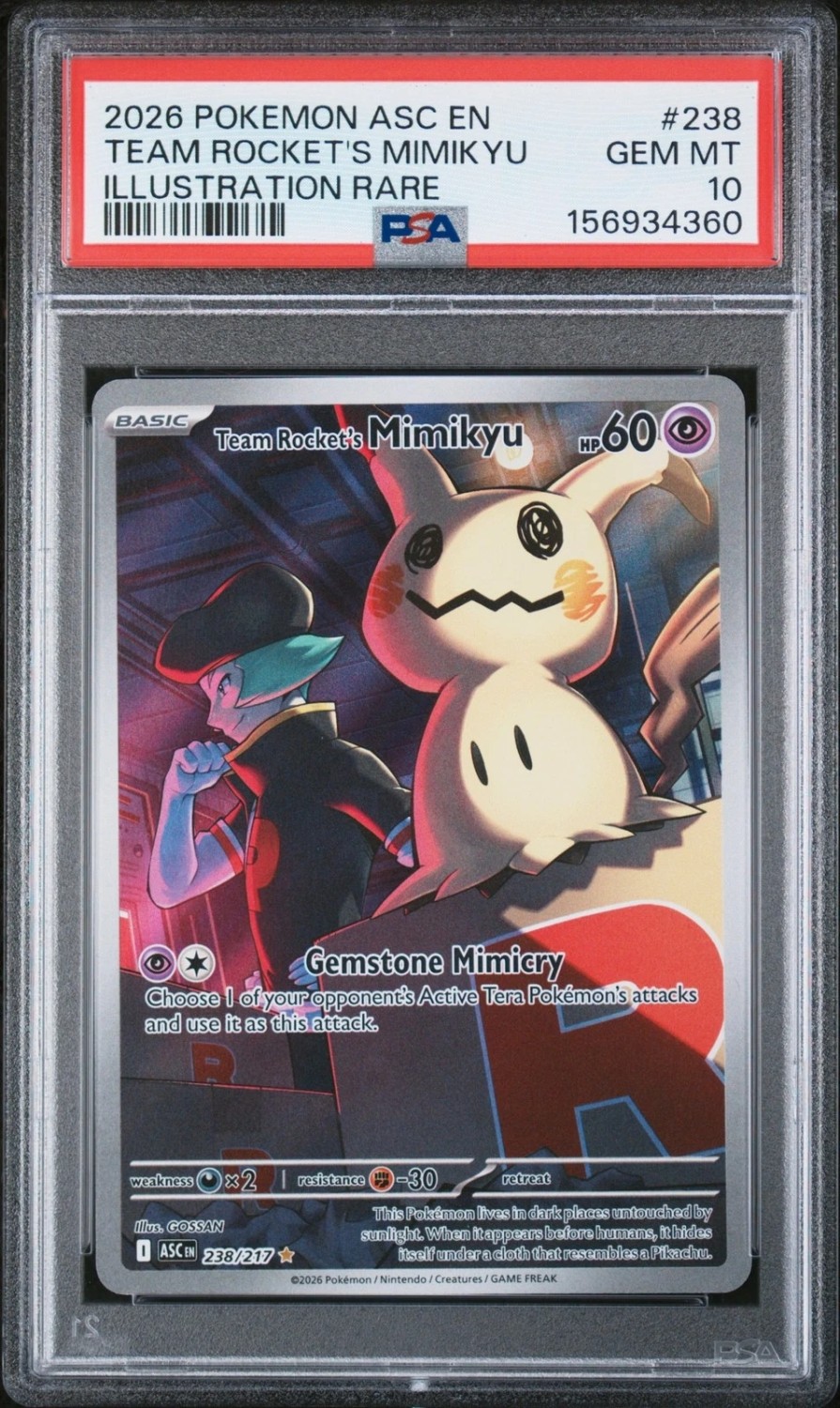 Team Rocket's Mimikyu