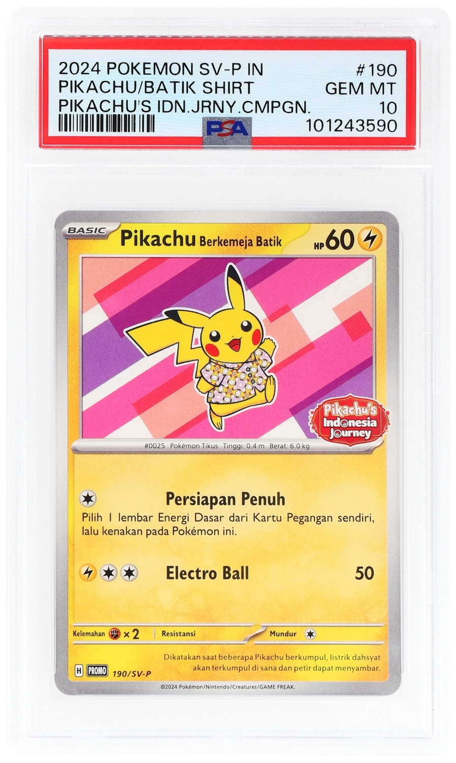 PIKACHU/BATIK SHIRT
