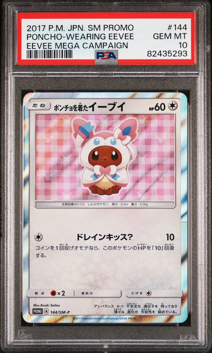 Poncho-Wearing Eevee