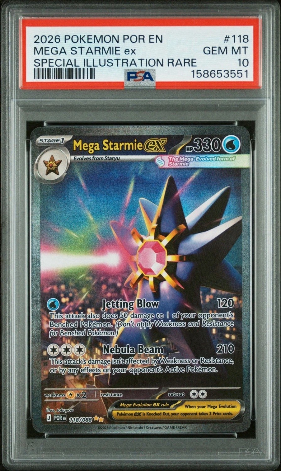 MEGA STARMIE ex