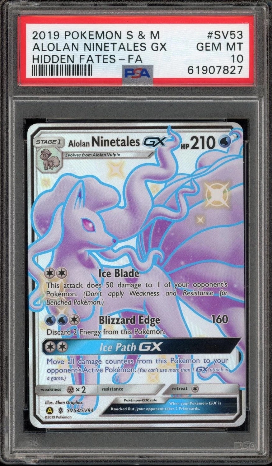 Alolan Ninetales GX
