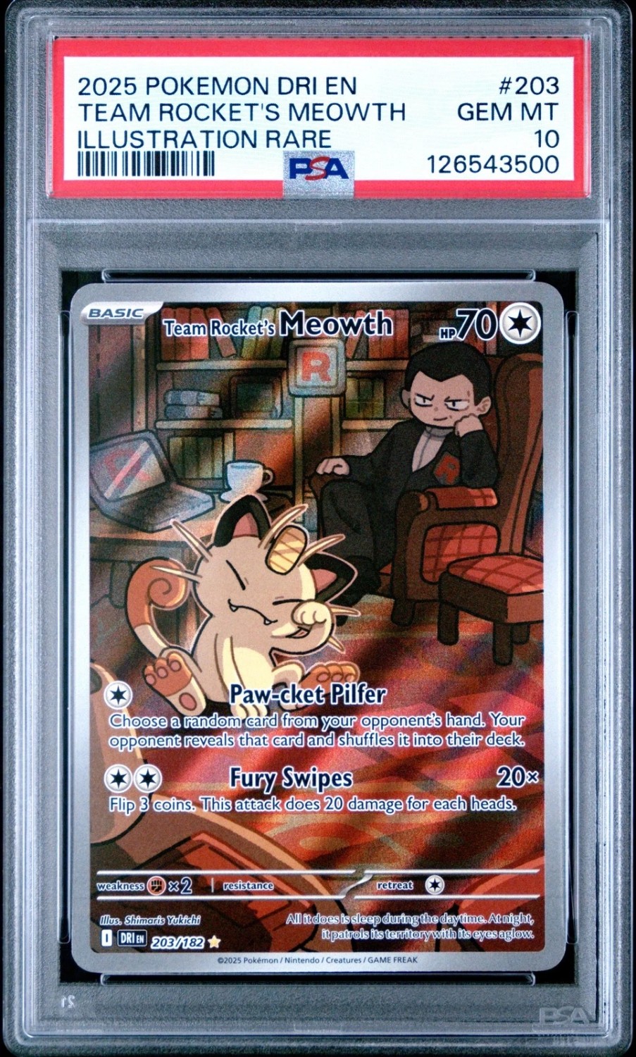 TEAM ROCKET'S MEOWTH