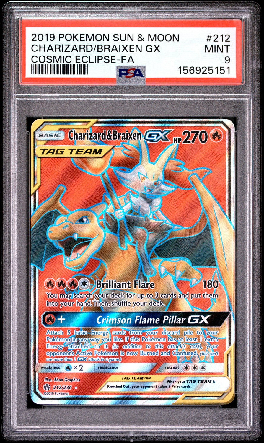 Charizard/Braixen GX