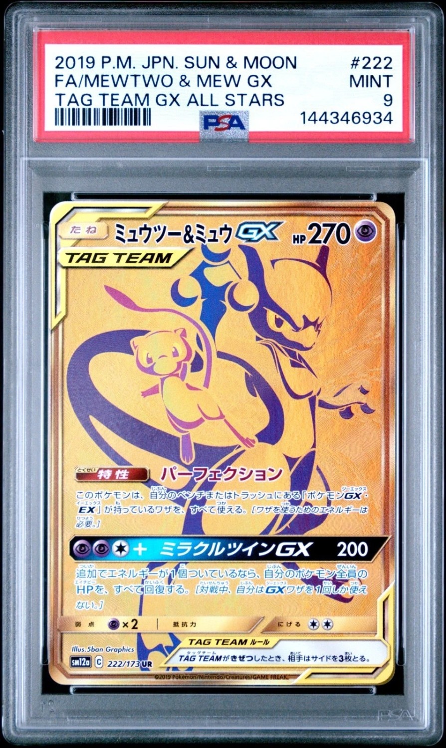 Mewtwo & Mew GX