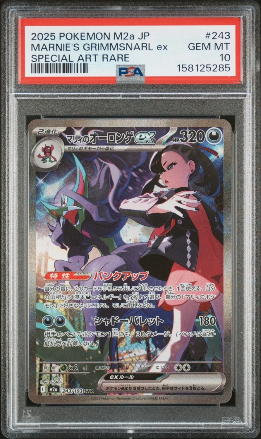 MARNIE'S GRIMMSNARL ex