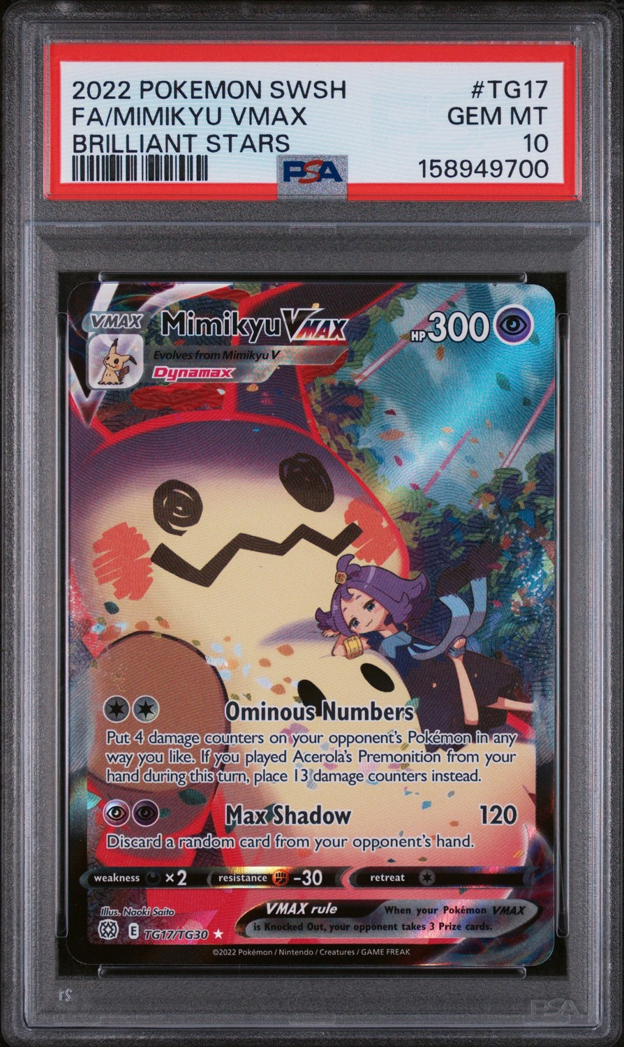 FA/MIMIKYU VMAX