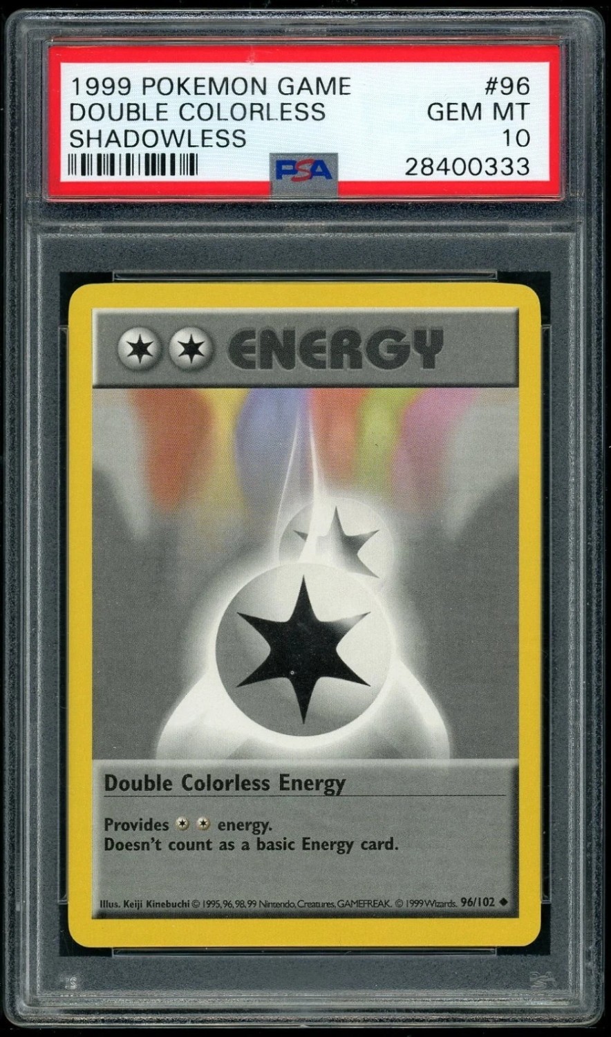 DBL. COLORLESS ENERGY