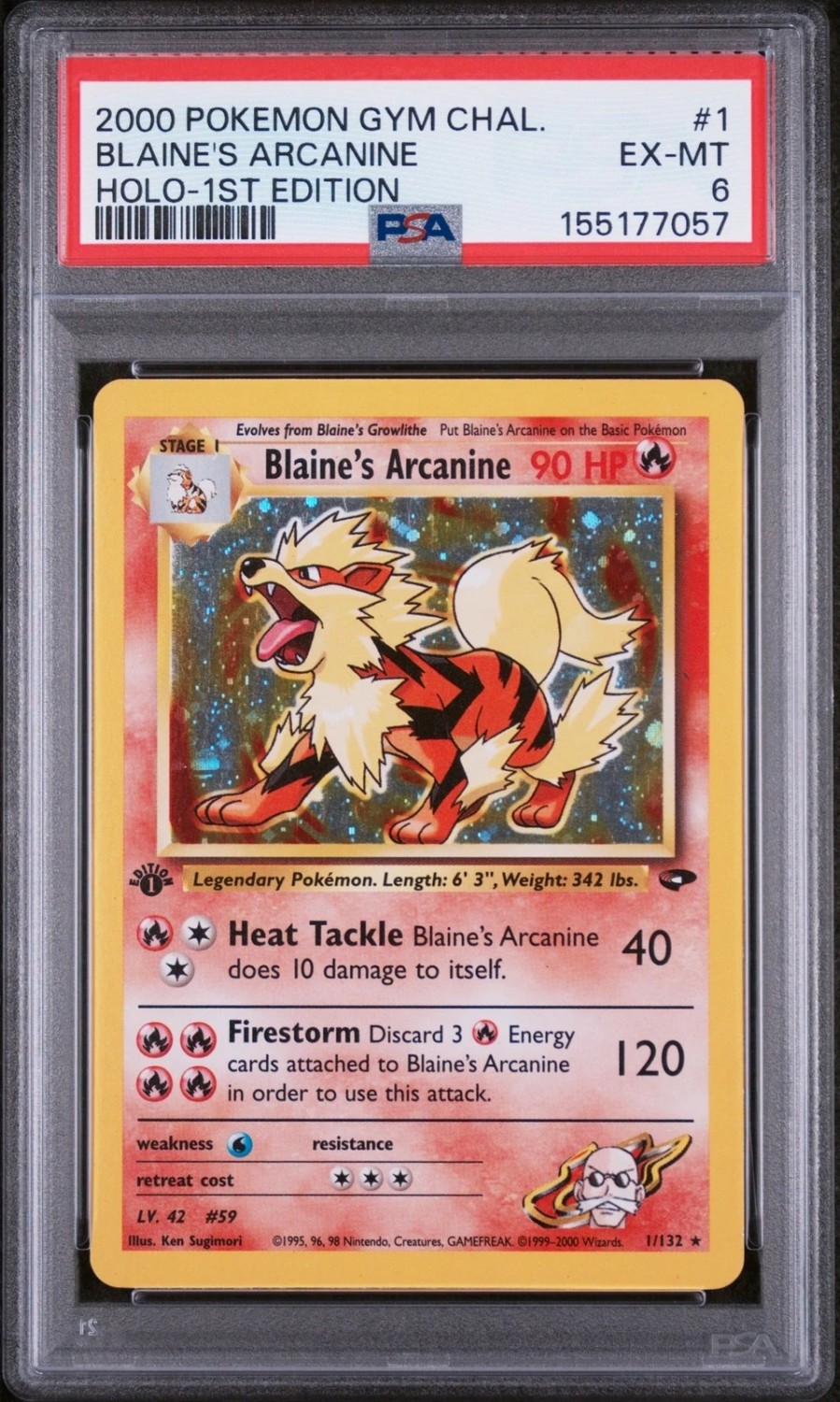 Blaine's Arcanine