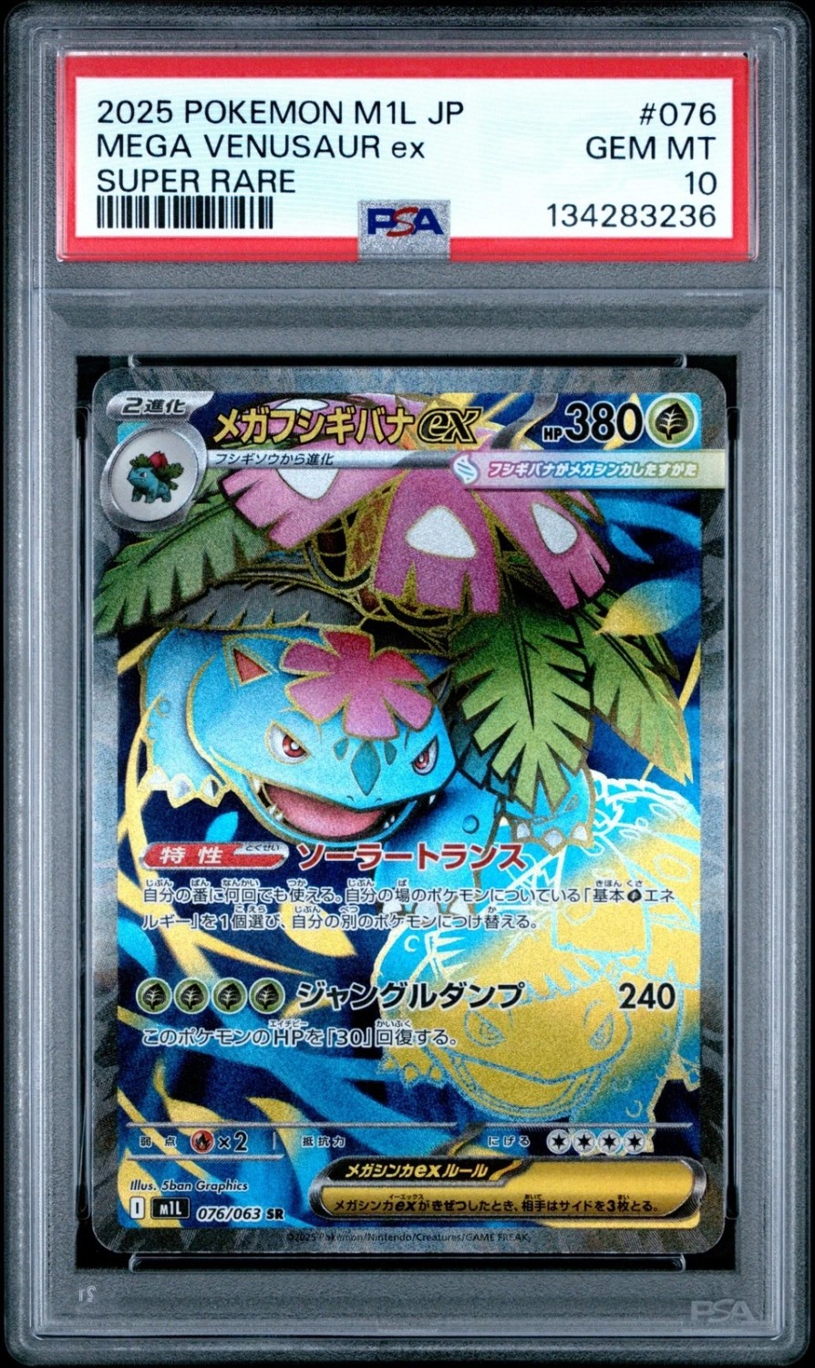MEGA VENUSAUR ex