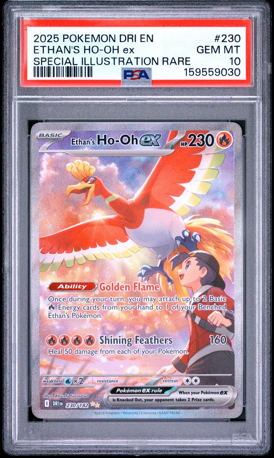 ETHAN'S HO-OH ex