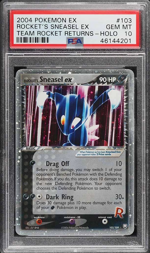 Rocket's Sneasel EX