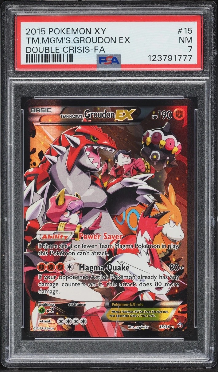 Team Magma's Groudon EX