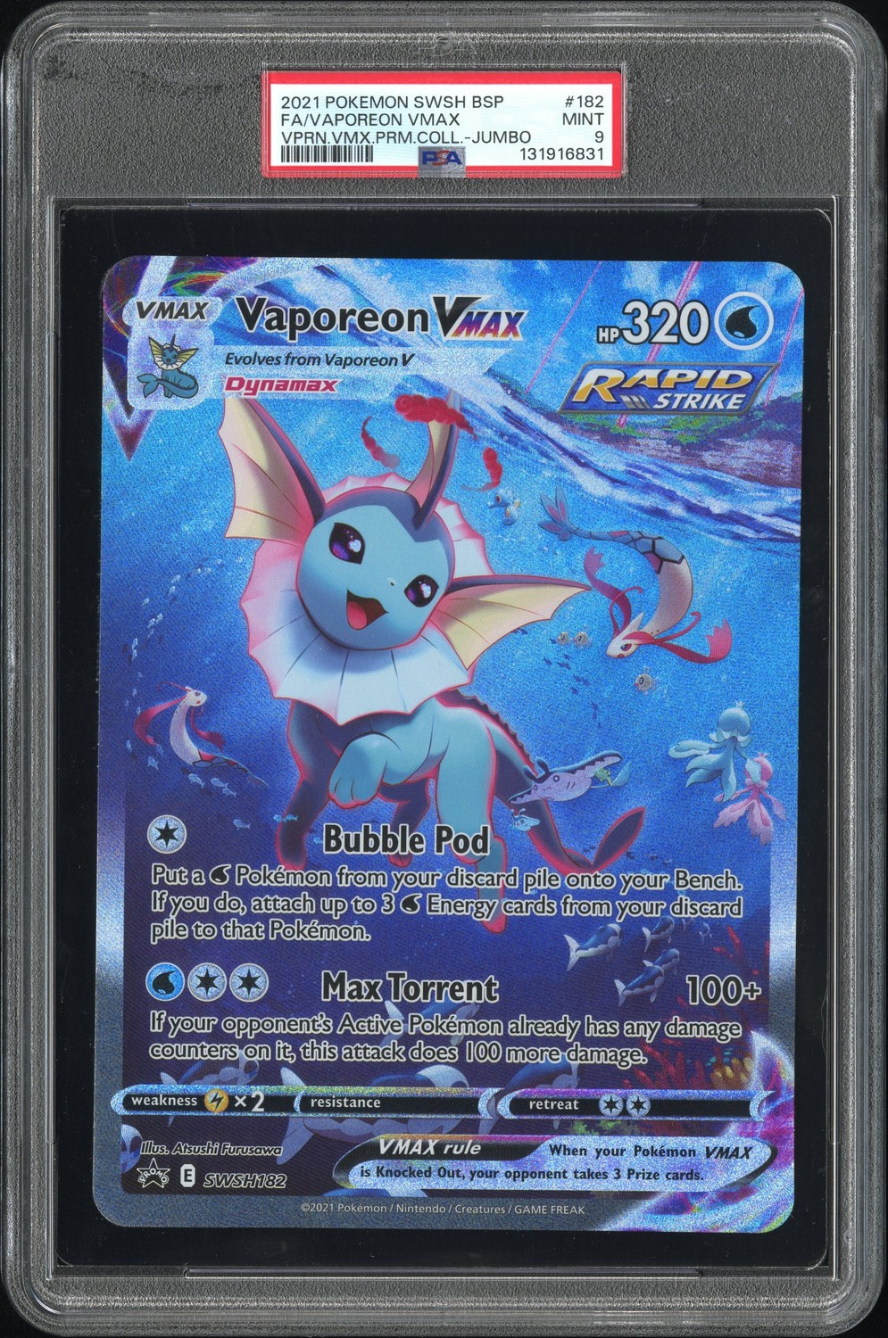 FA/VAPOREON VMAX