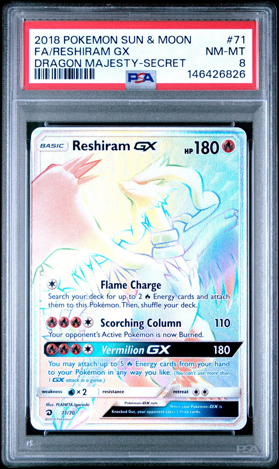 Reshiram GX