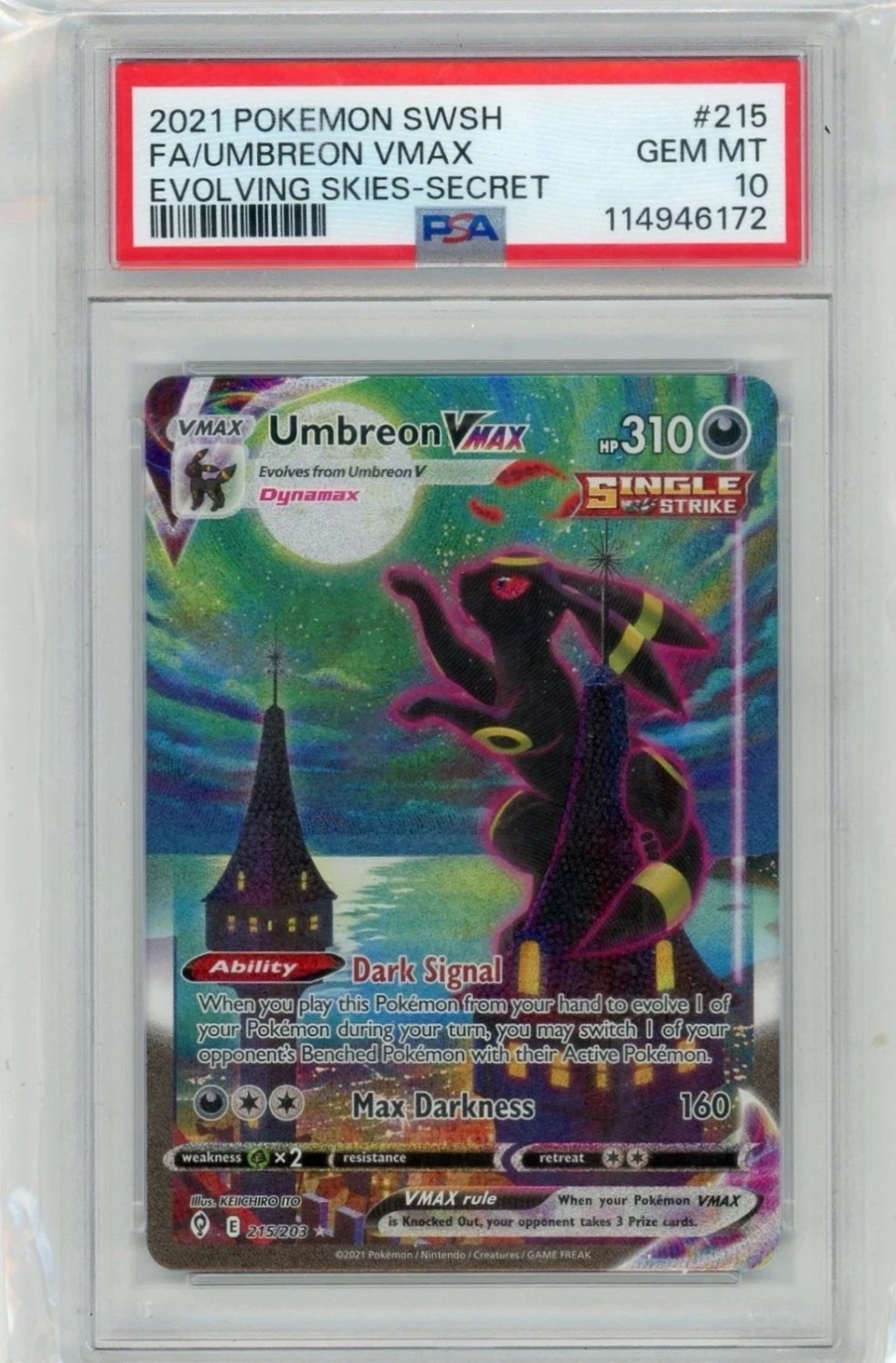 FA/UMBREON VMAX
