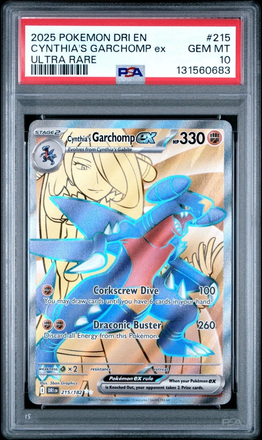 CYNTHIA'S GARCHOMP ex