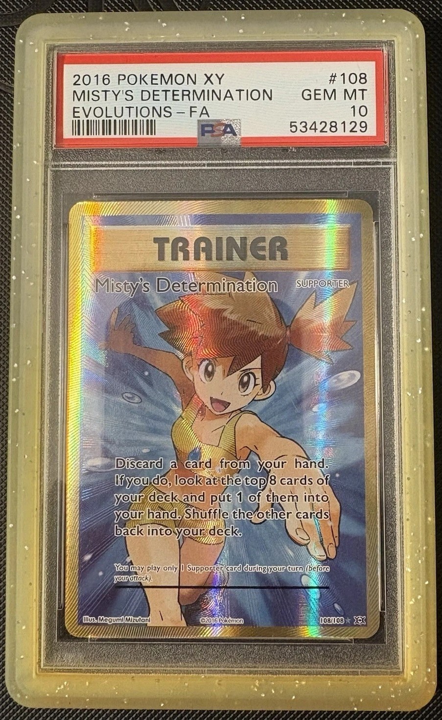 Misty's Determination