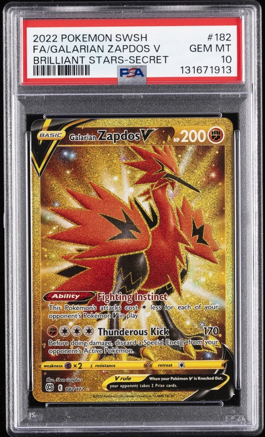 Galarian Zapdos V