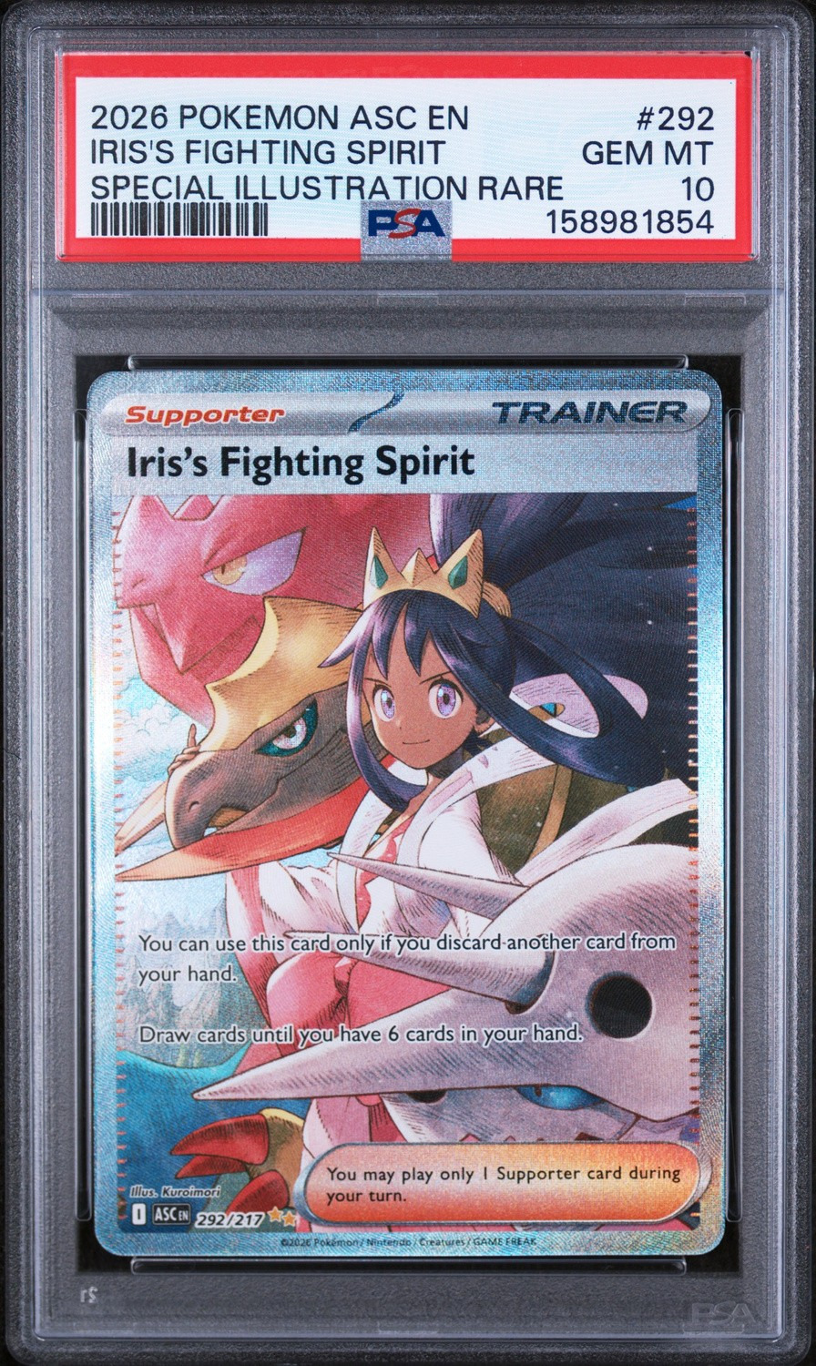 Iris's Fighting Spirit