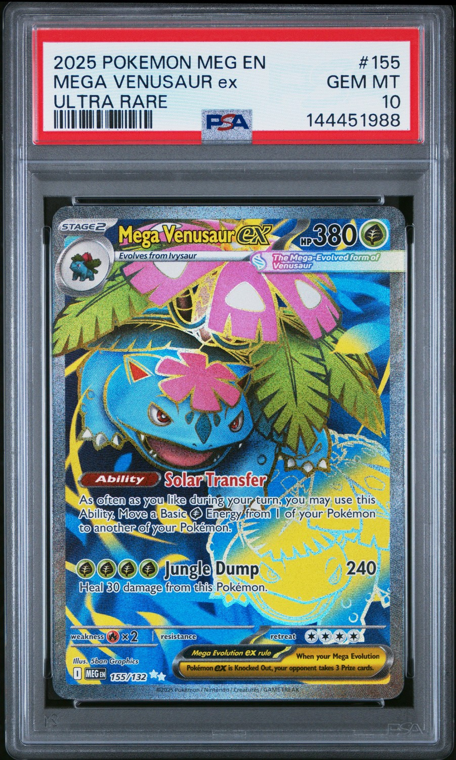 MEGA VENUSAUR ex