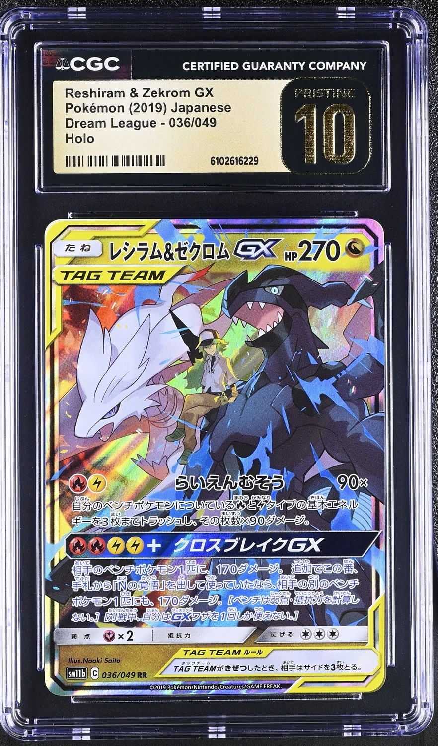 Reshiram & Zekrom GX