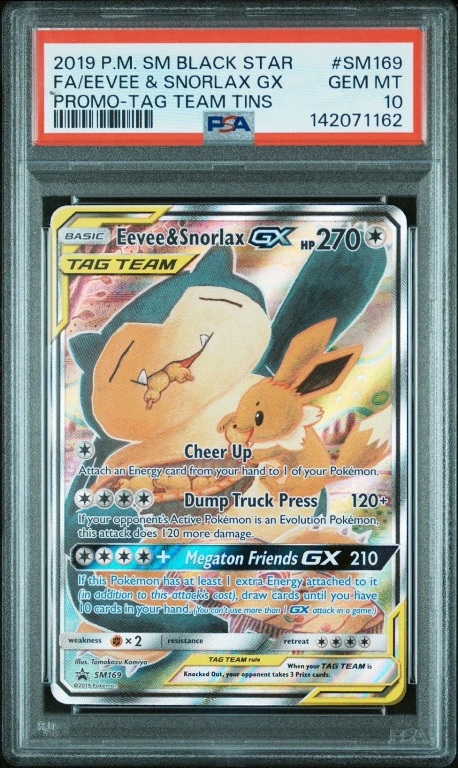 Eevee & Snorlax GX