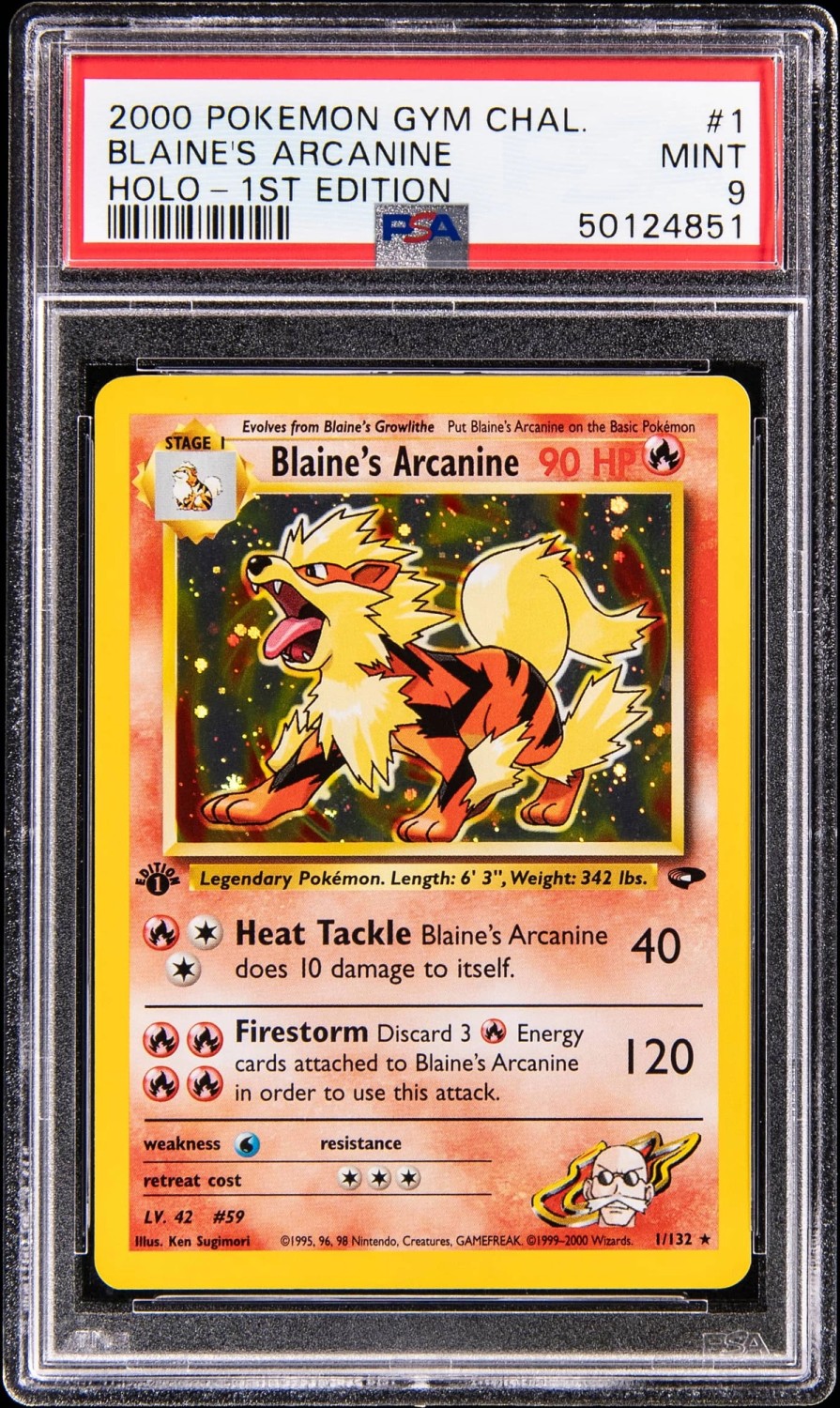 Blaine's Arcanine