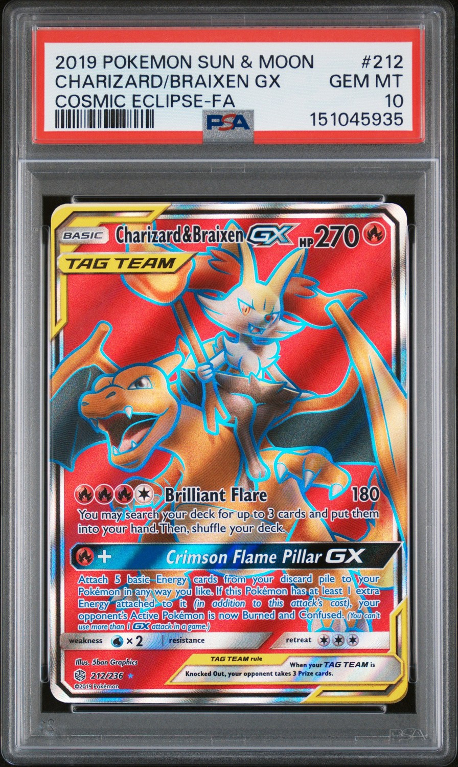 Charizard/Braixen GX