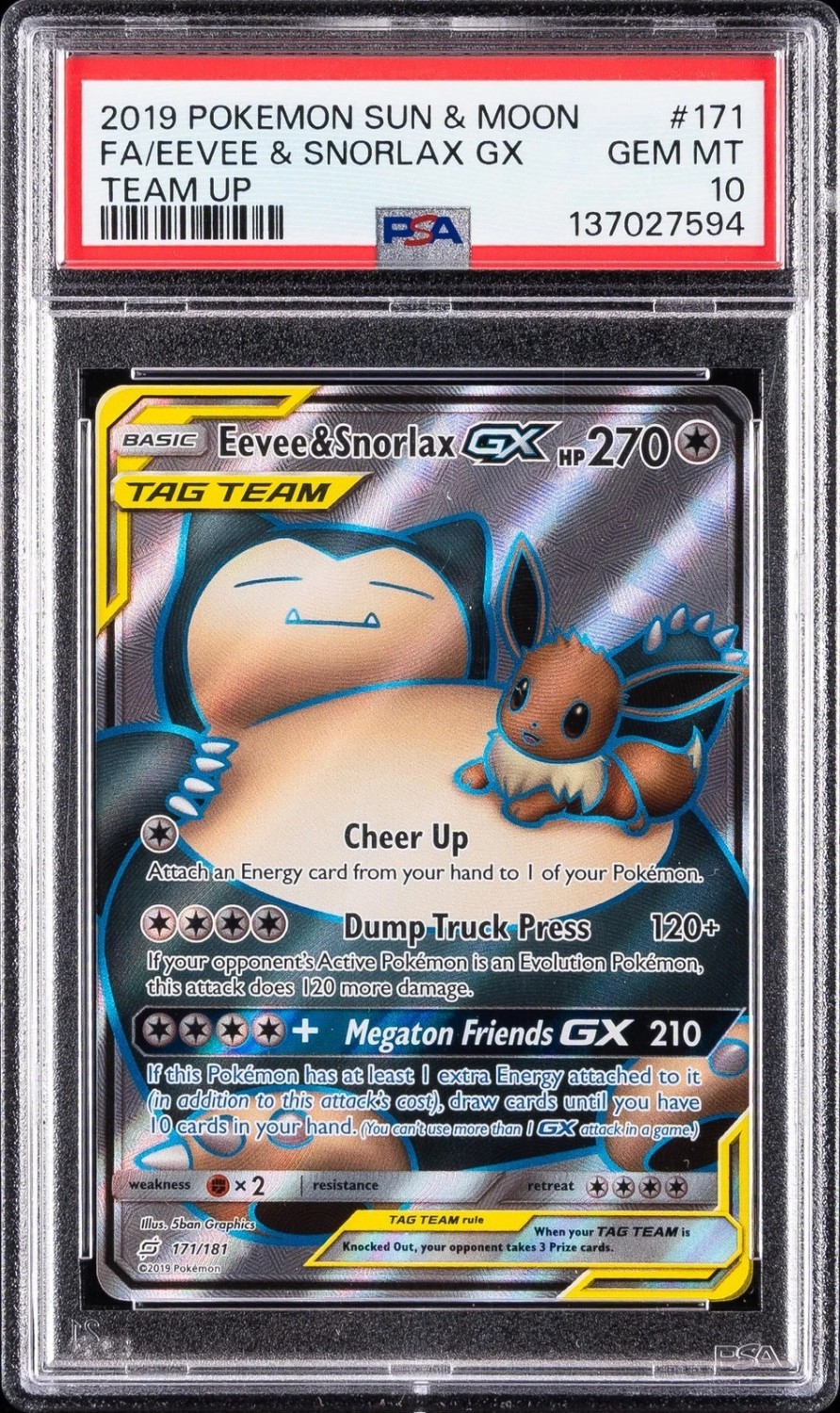 Eevee & Snorlax GX