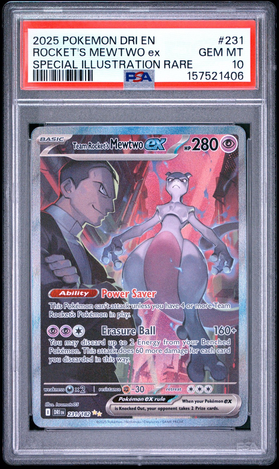 ROCKET'S MEWTWO ex