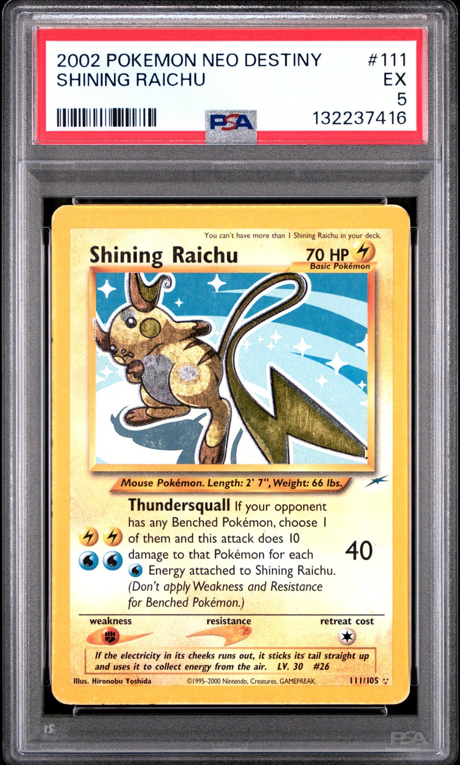 Shining Raichu