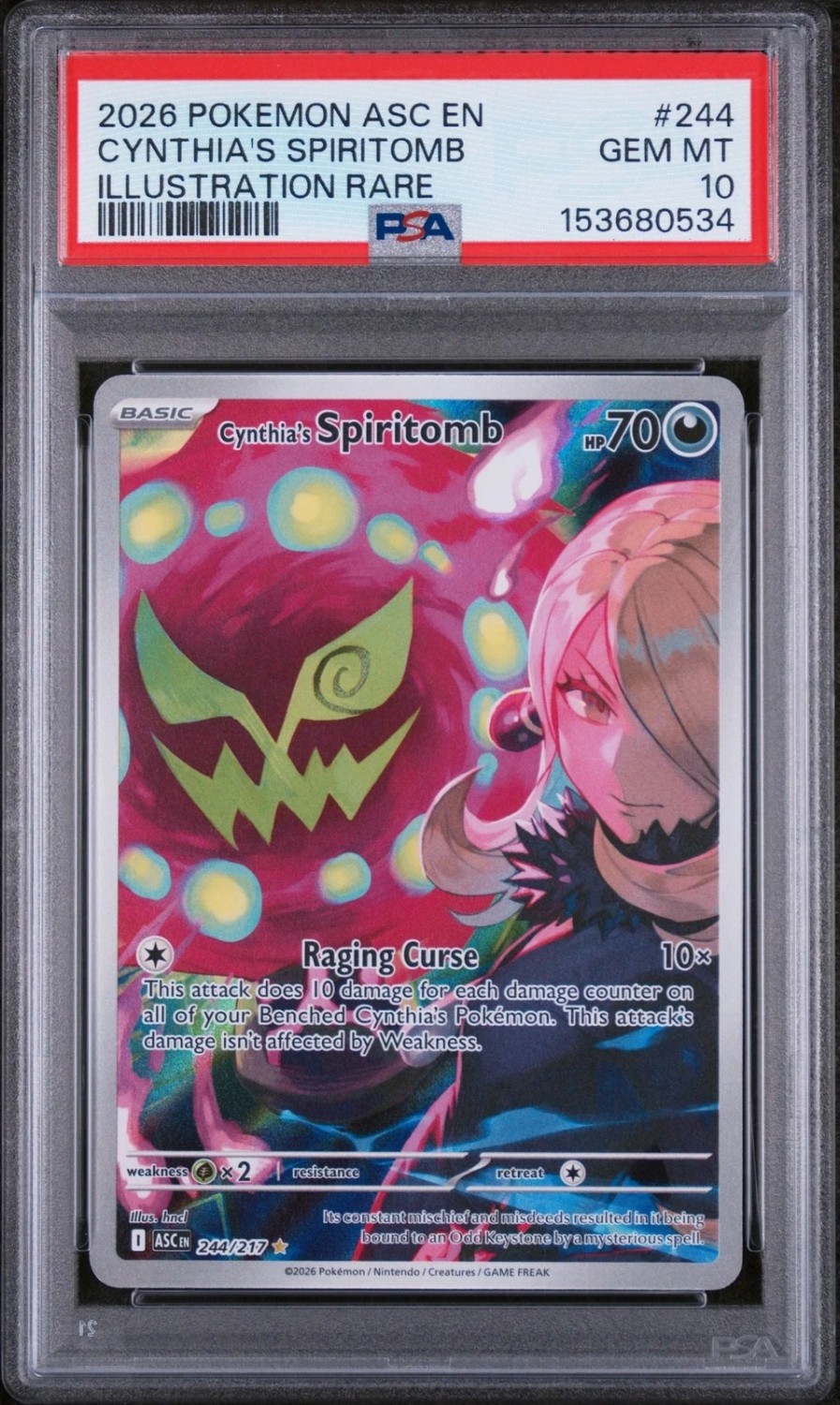 Cynthia's Spiritomb