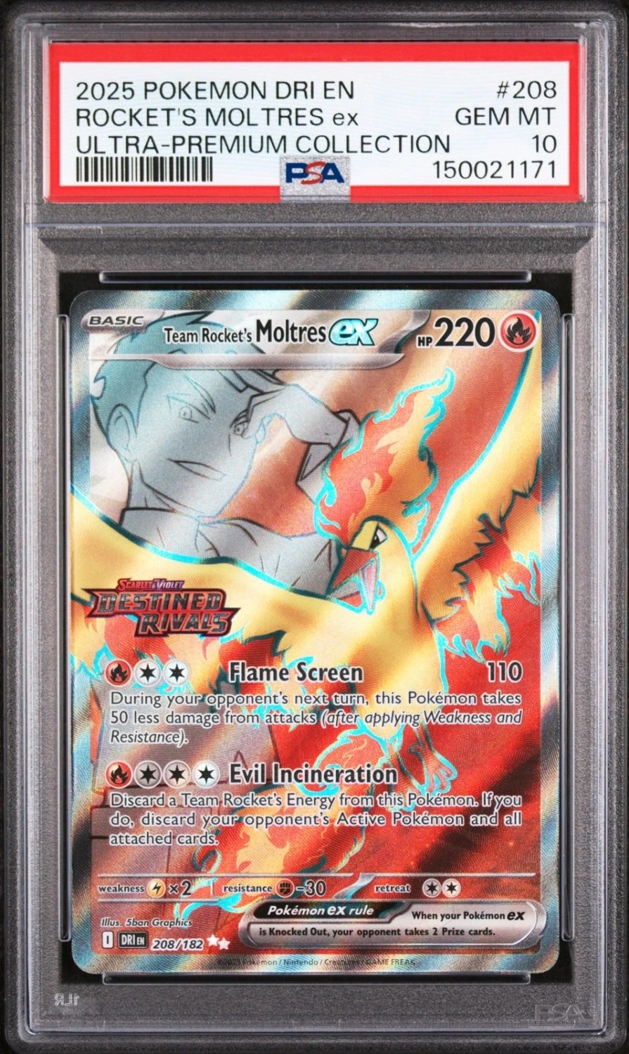 ROCKET'S MOLTRES ex