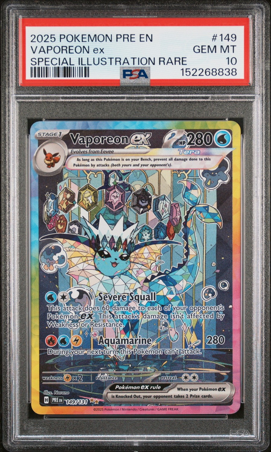 VAPOREON ex