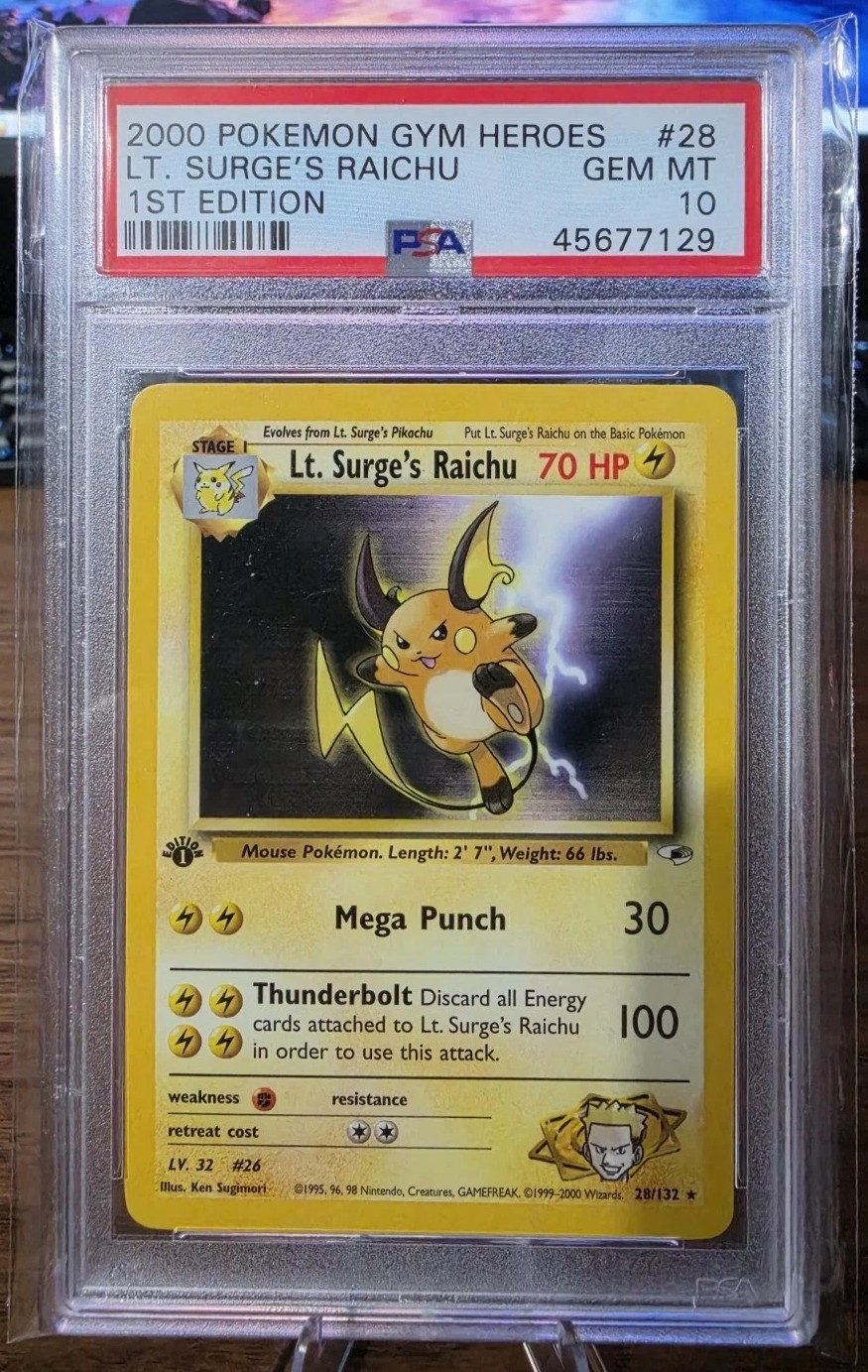 Lt. Surge's Raichu