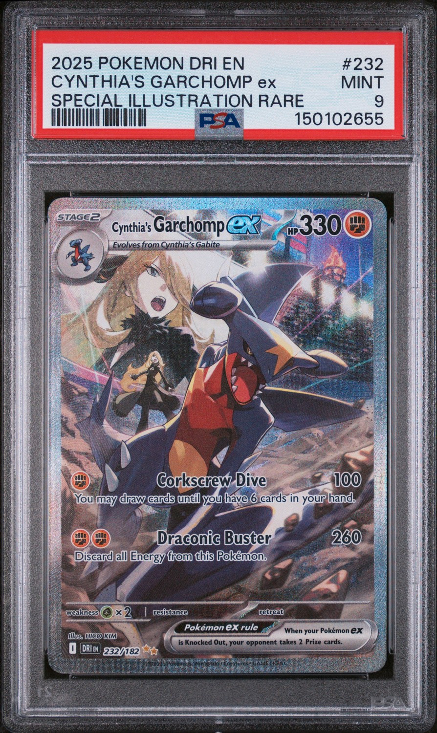 CYNTHIA'S GARCHOMP ex