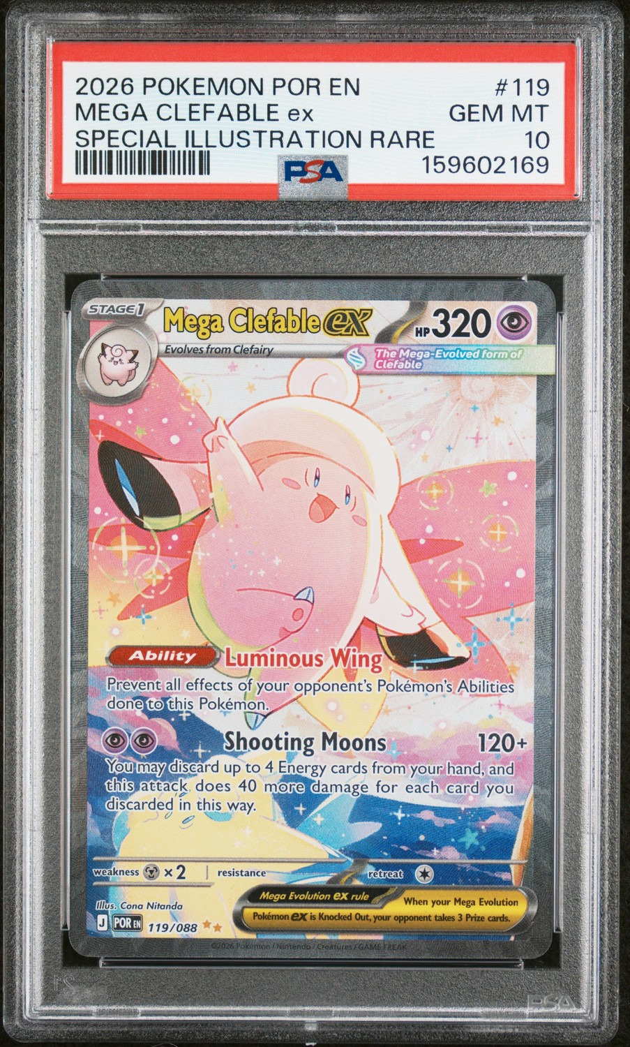 MEGA CLEFABLE ex