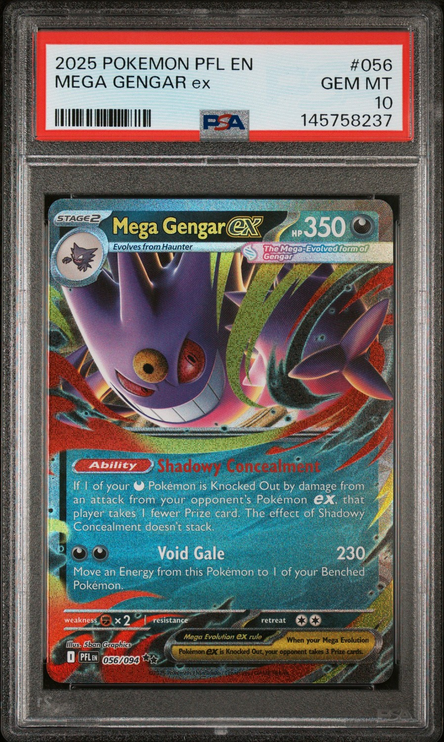 MEGA GENGAR ex