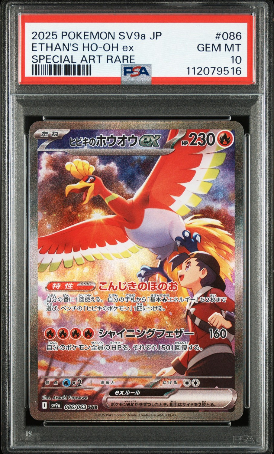 ETHAN'S HO-OH ex