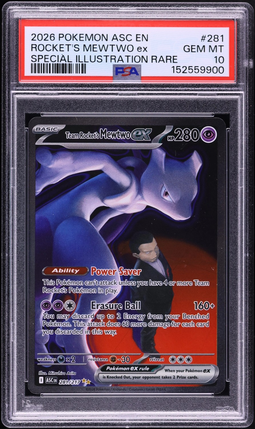 ROCKET'S MEWTWO ex