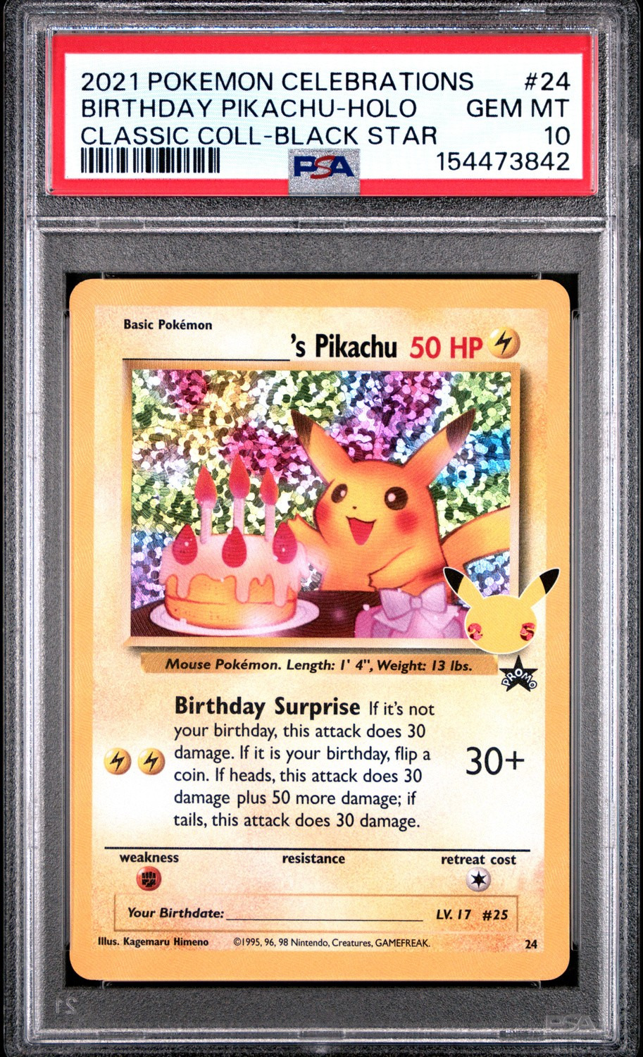 Birthday Pikachu