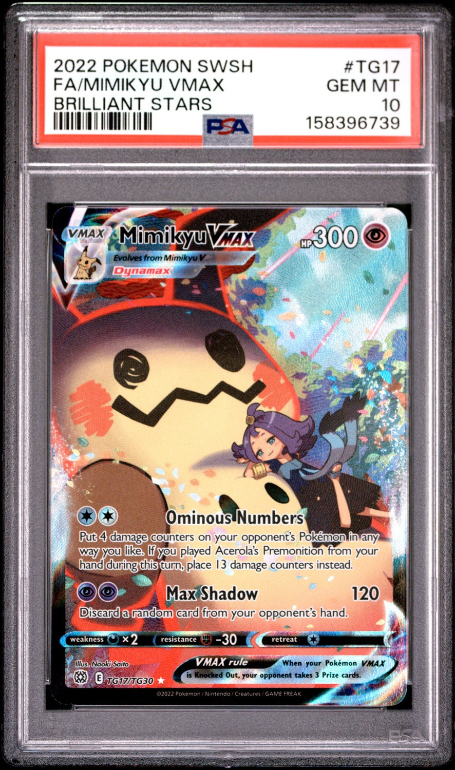 FA/MIMIKYU VMAX