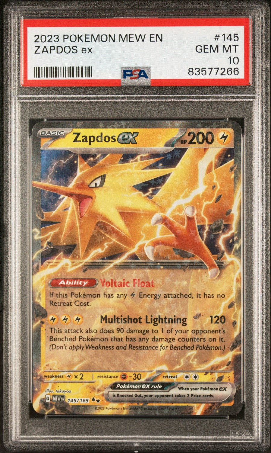ZAPDOS ex