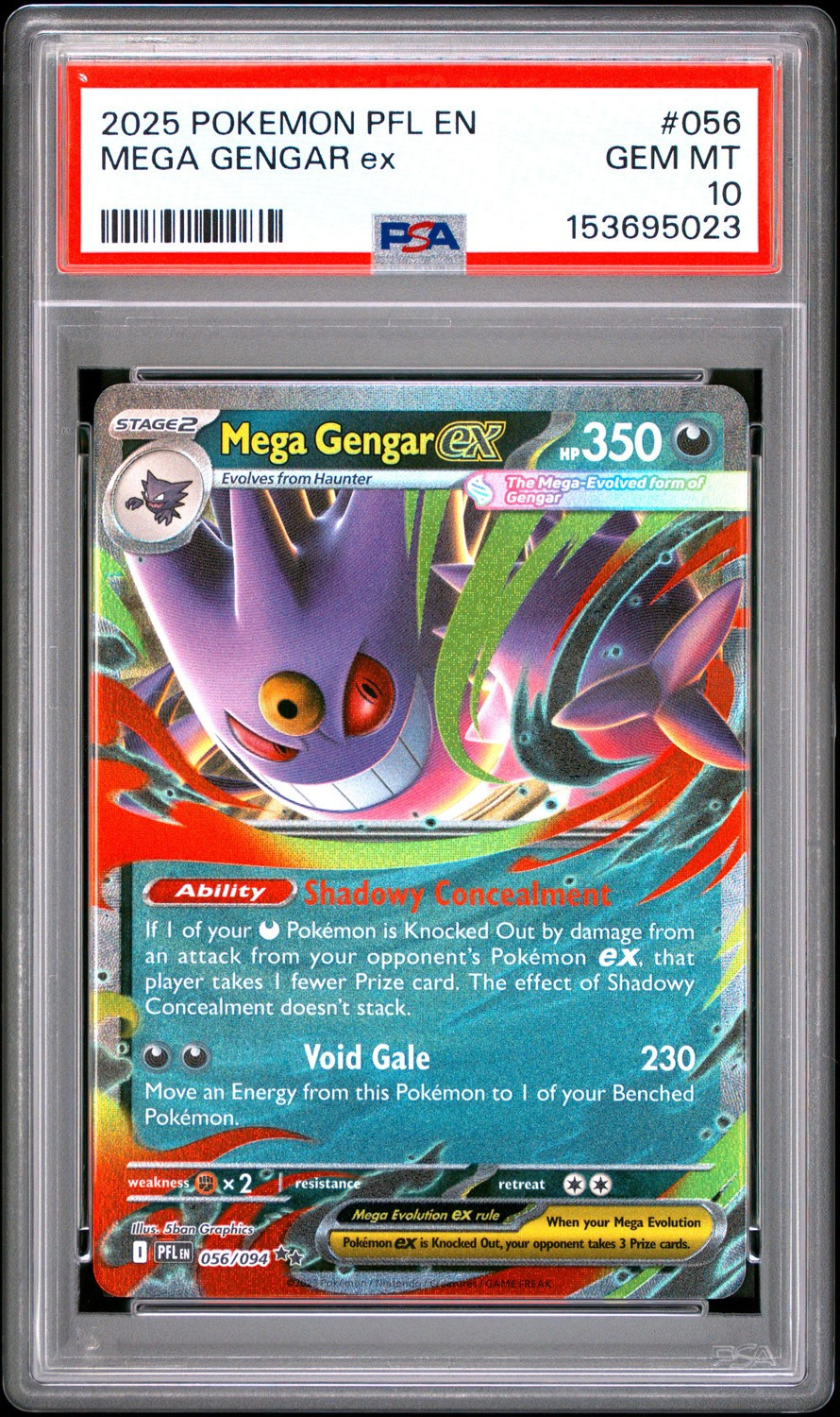 MEGA GENGAR ex