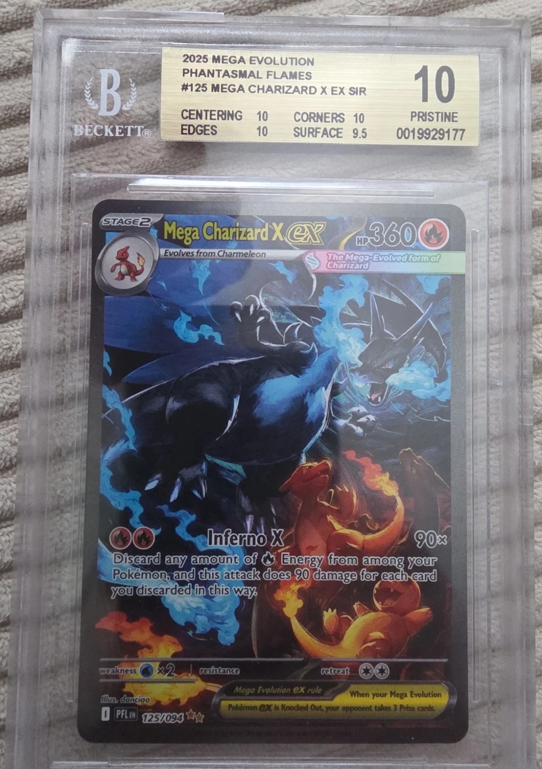 MEGA CHARIZARD X ex