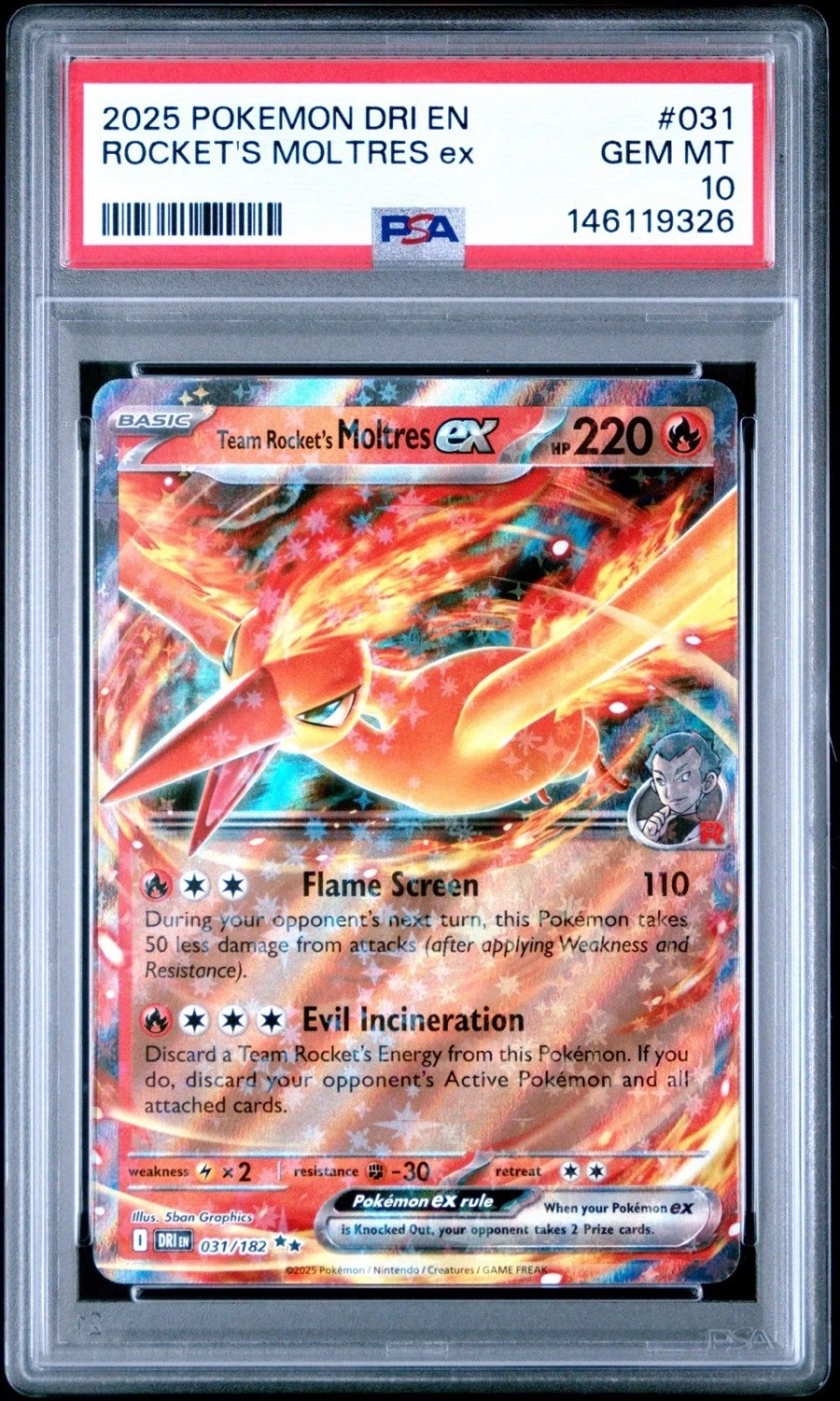 ROCKET'S MOLTRES ex