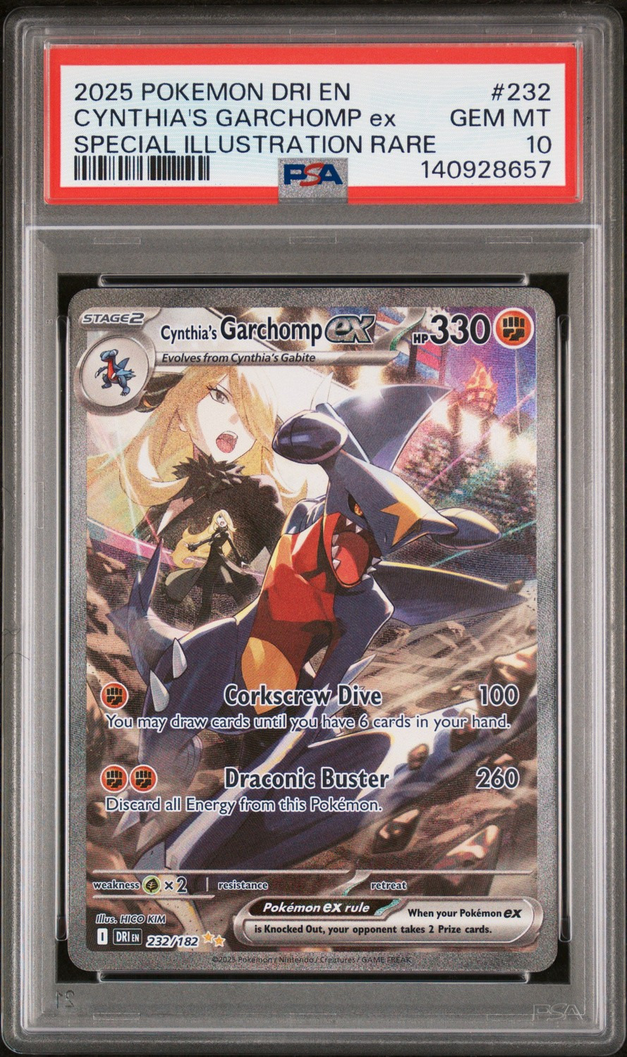 CYNTHIA'S GARCHOMP ex