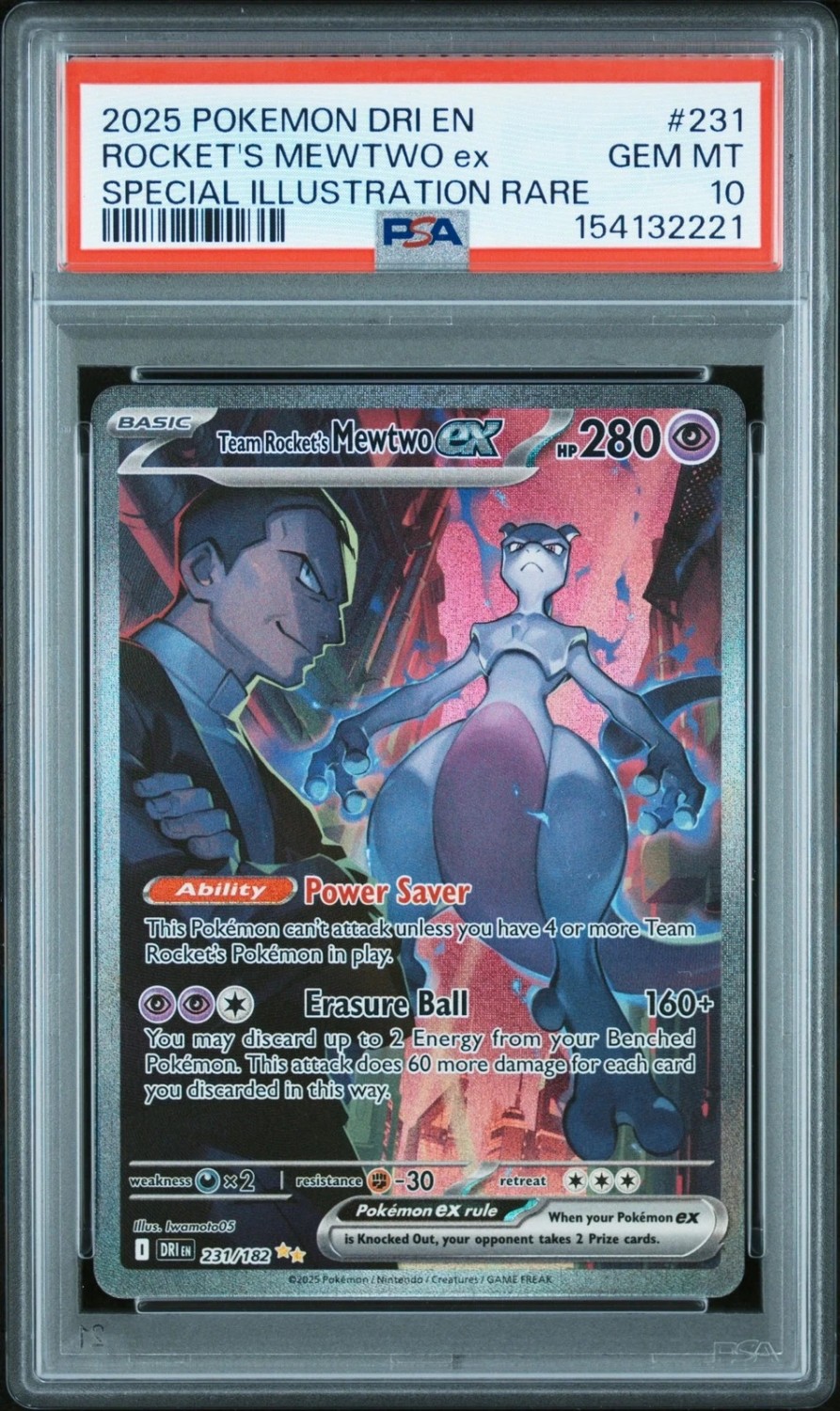 ROCKET'S MEWTWO ex