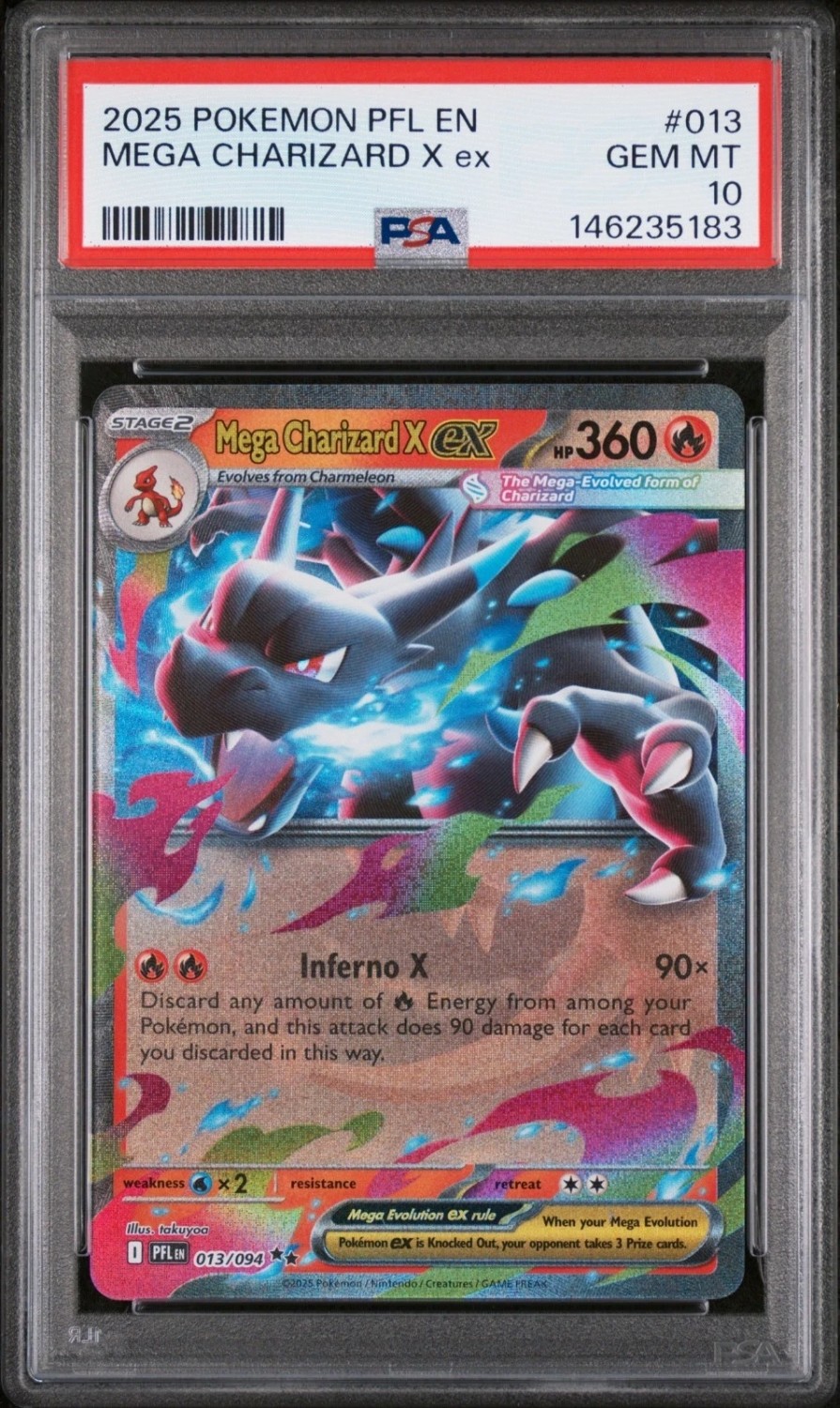 MEGA CHARIZARD X ex