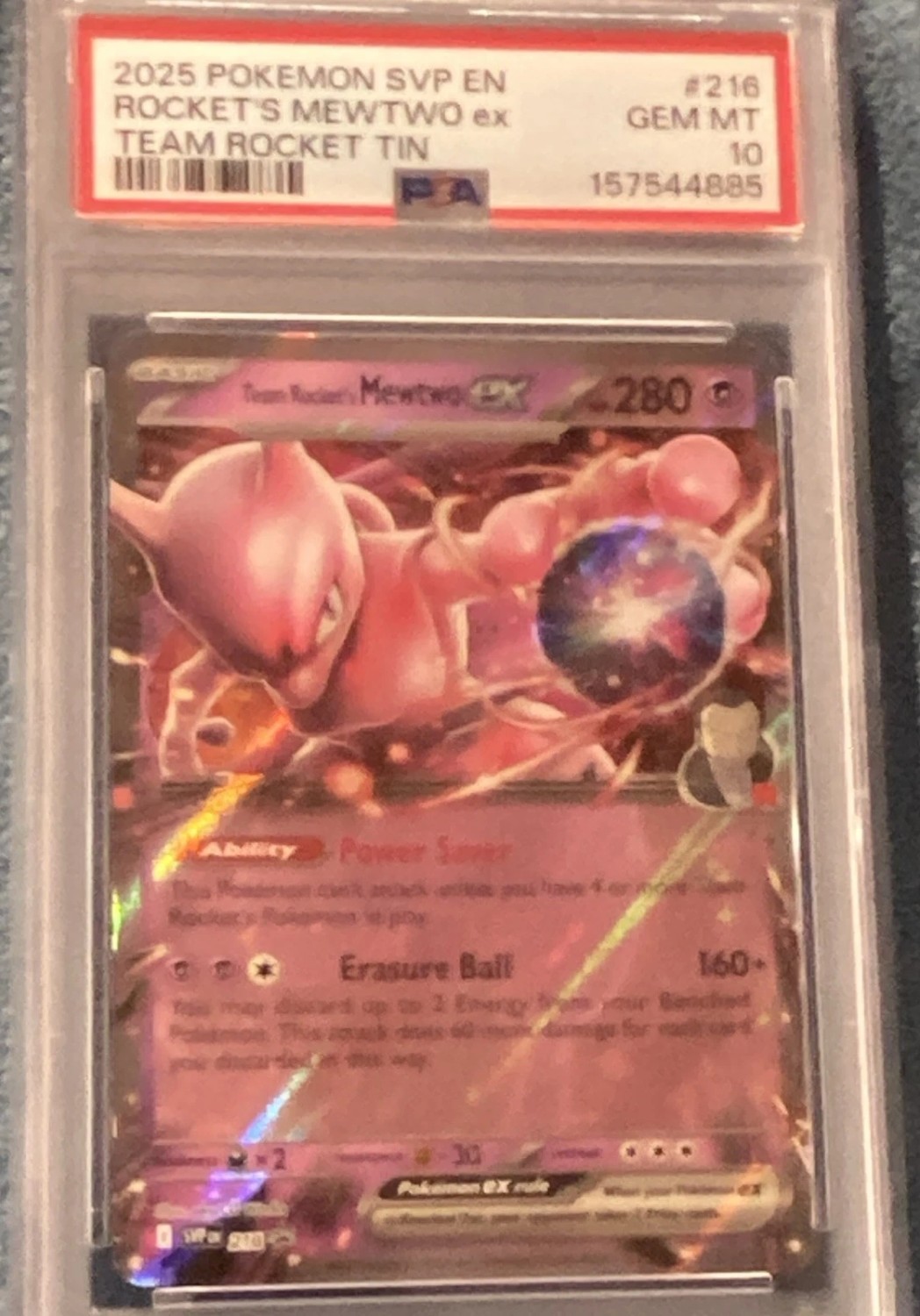 ROCKET'S MEWTWO ex